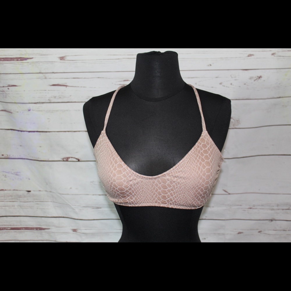 Xhilaration Textured Bralette Bikini Top